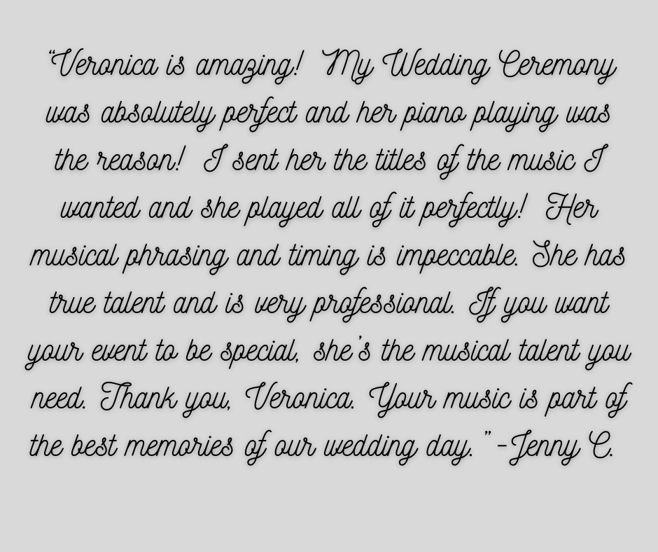 piano player for wedding