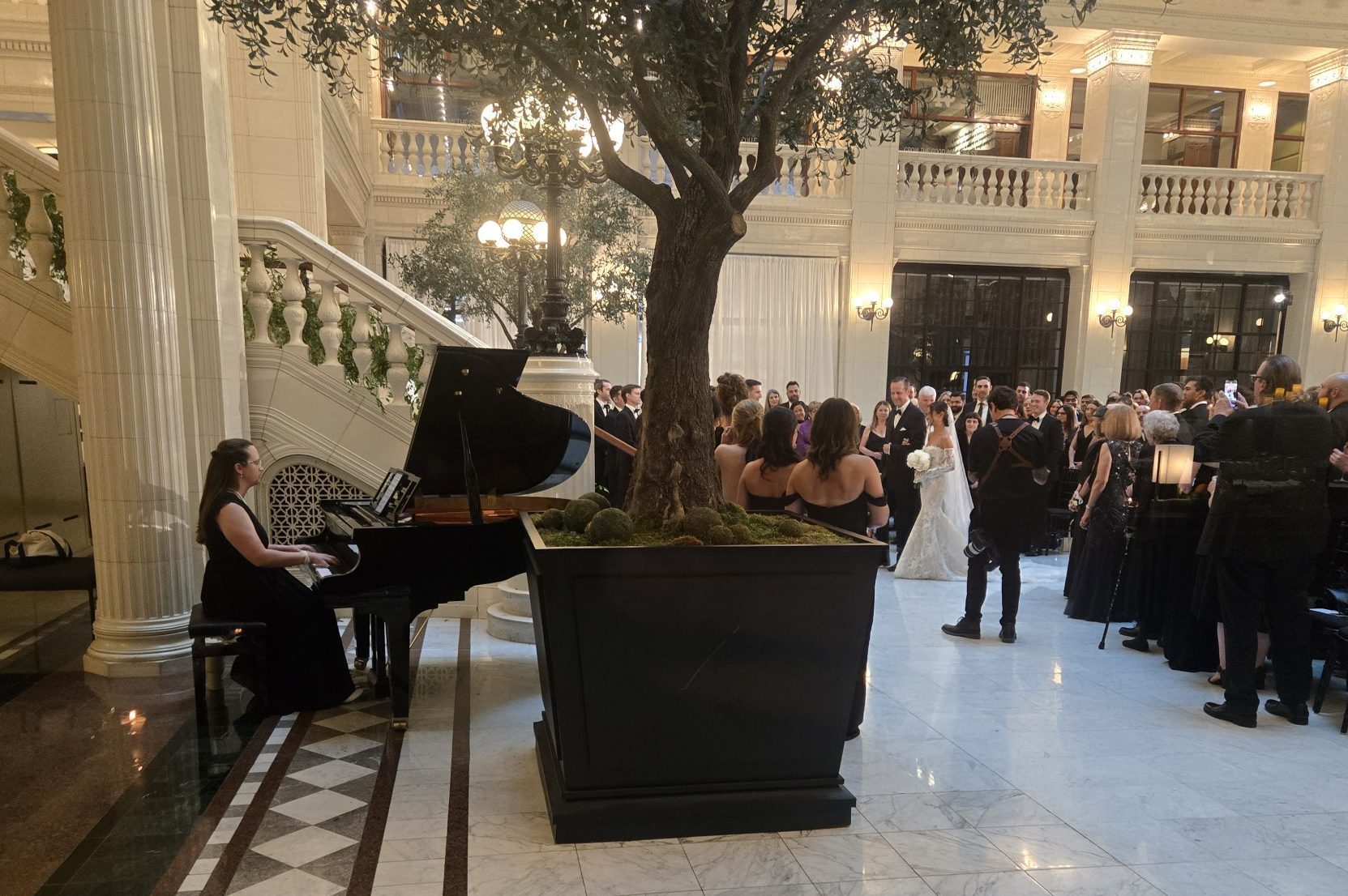 luxury wedding pianist Chicago
